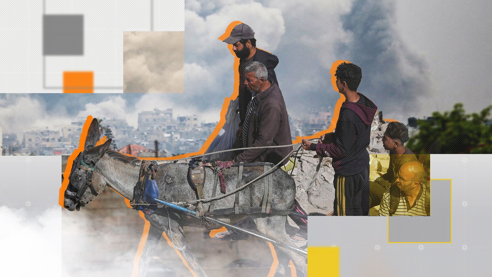 'A shortage of everything except death': Maps show Israel's escalation of Gaza bombing campaign