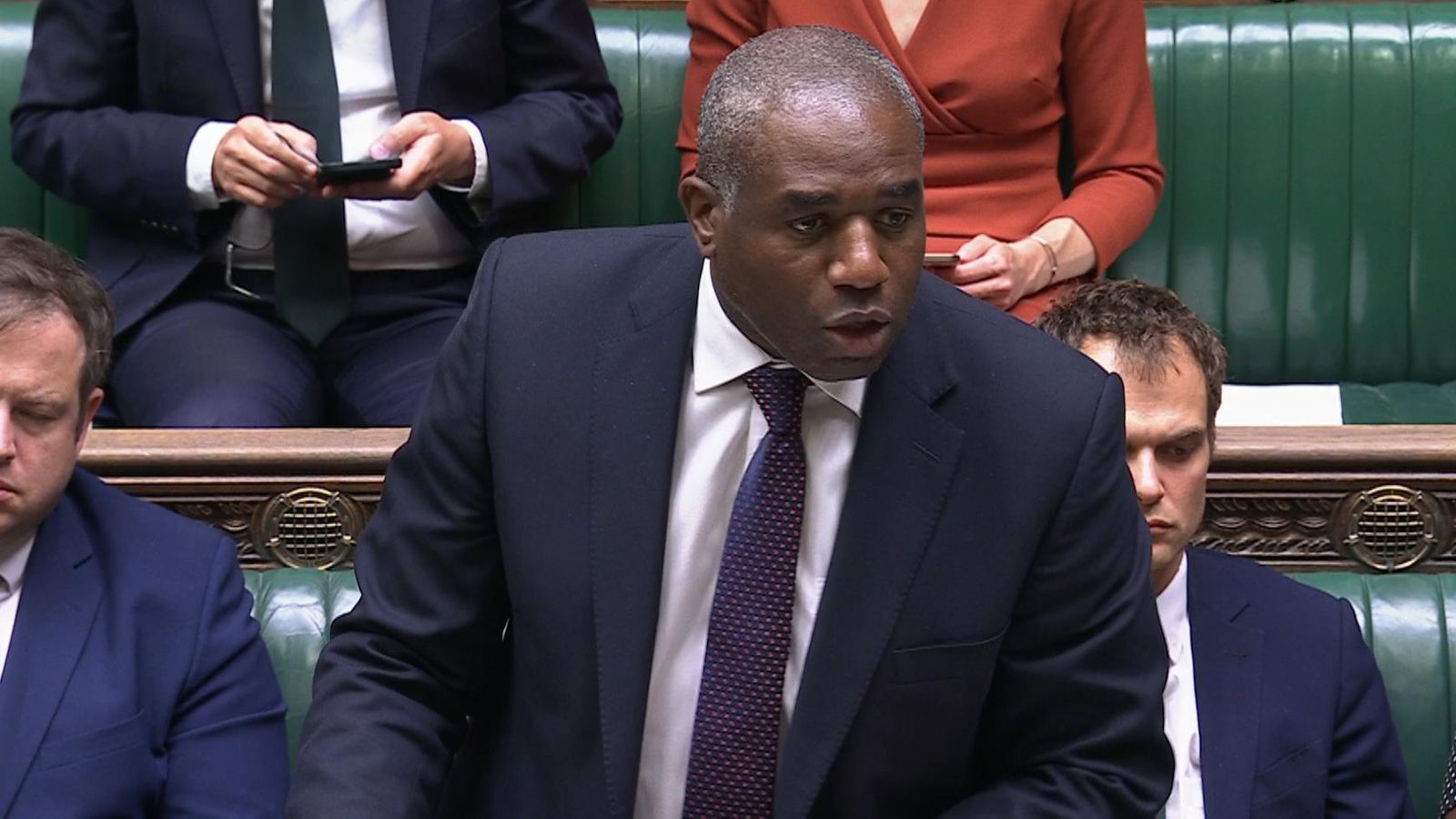 Shouts of 'genocide' in Commons as David Lammy denounces Israel's 'intolerable' actions in Gaza