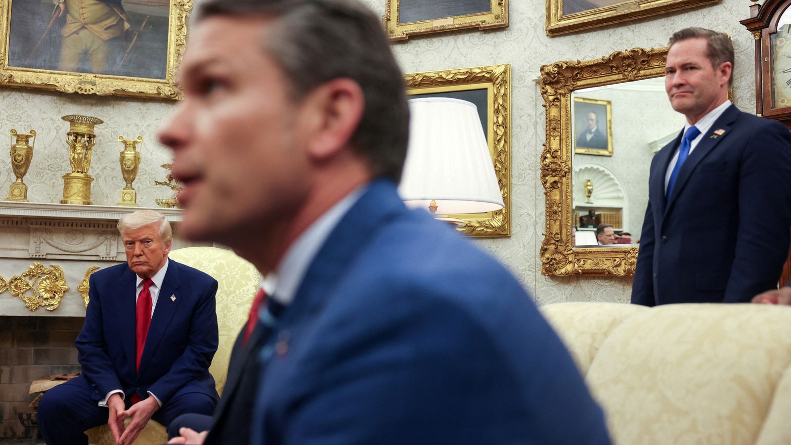 Trump latest: Mike Waltz leaving post at White House - but president stands by 'fantastic' Pete Hegseth