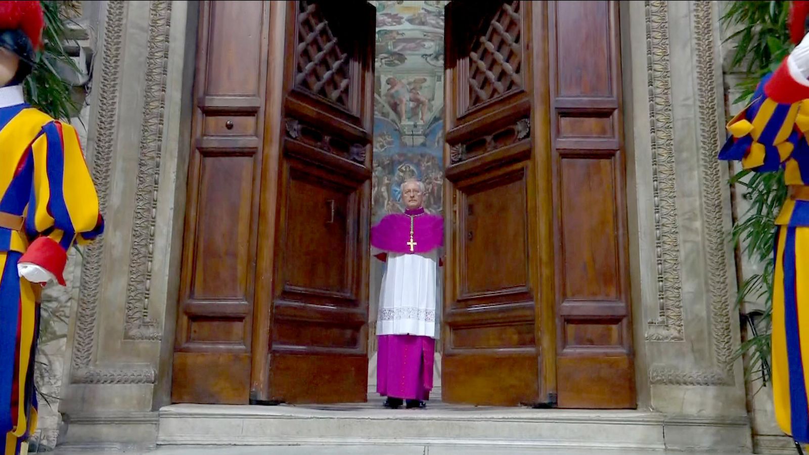 First conclave vote ends in black smoke as cardinals fail to agree on new pope