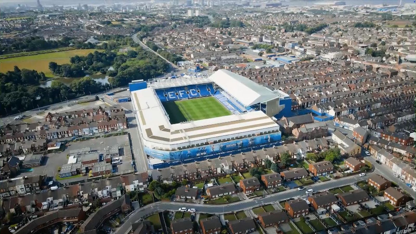 Everton FC fans mark last ever men's game at their ground of 133 years