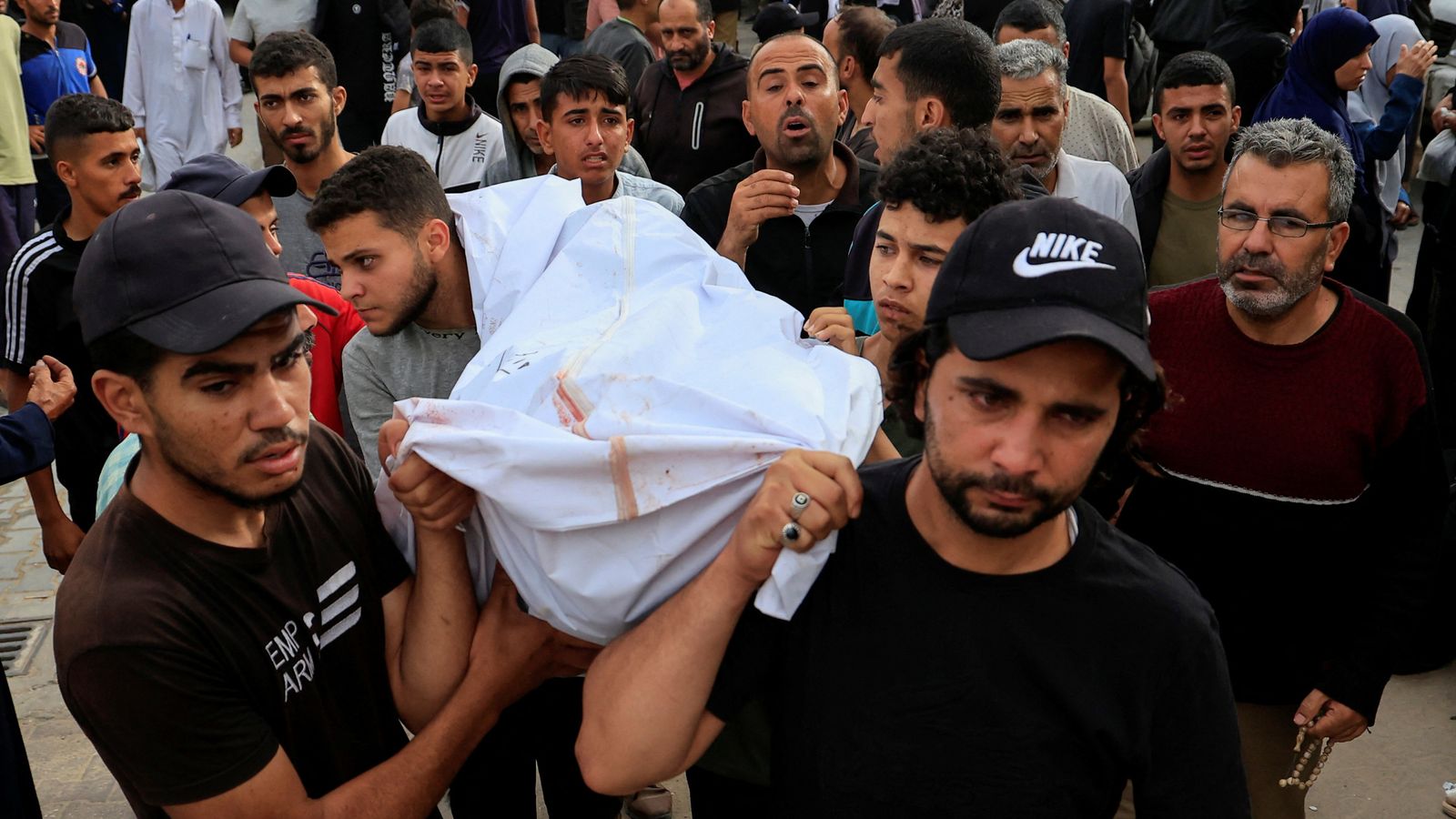 At least 66 people killed in Israeli strikes on Gaza - women and children among dead, medics say