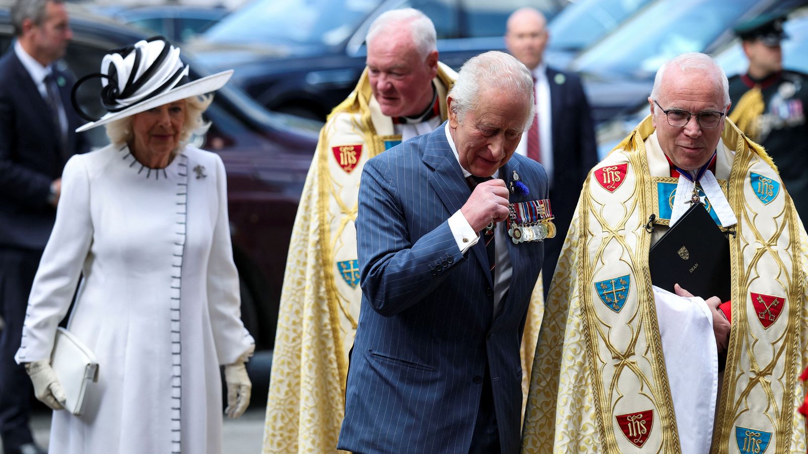 King and Queen attend VE Day 80th anniversary service at Westminster Abbey