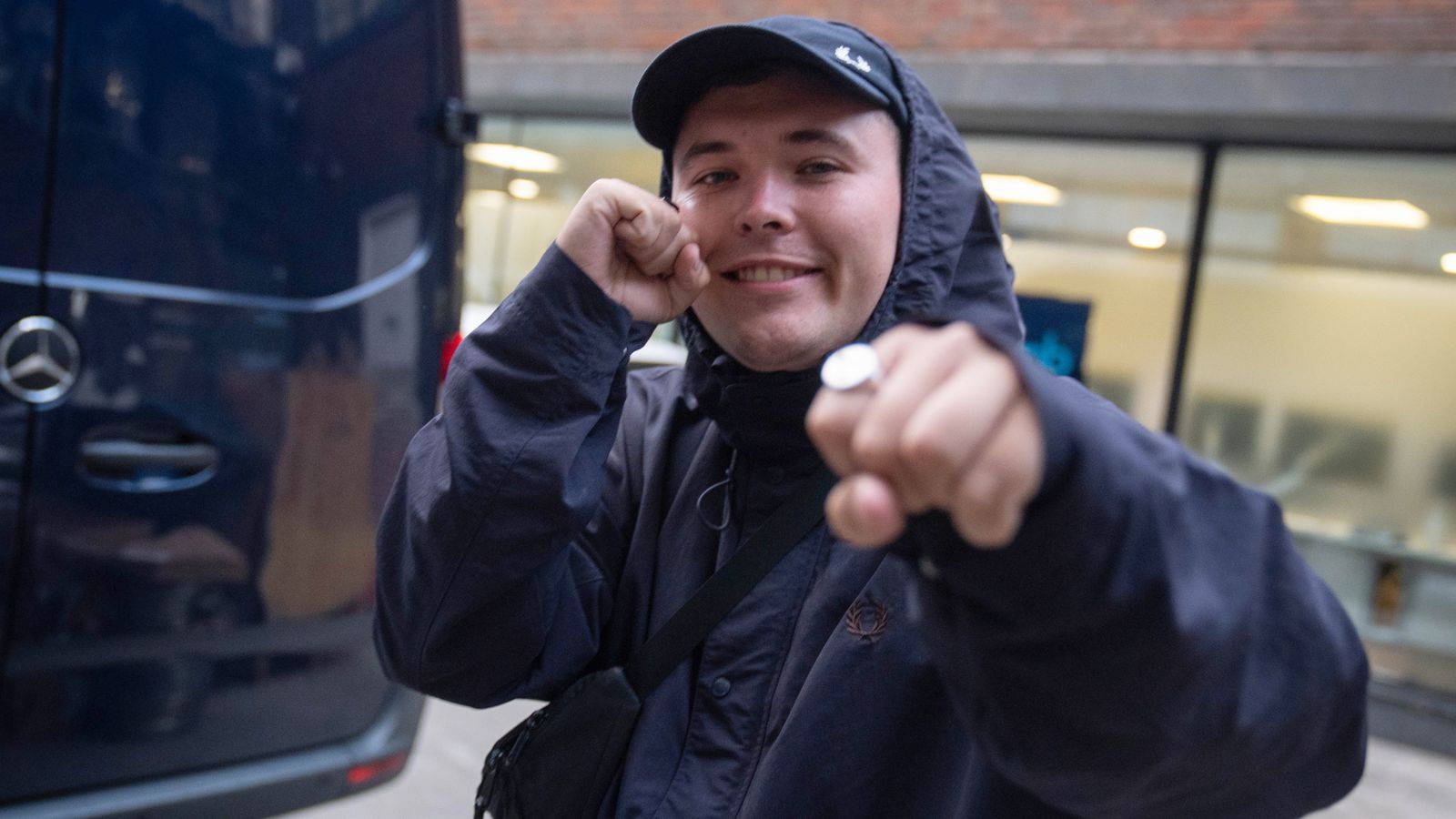 Kneecap star arrives at surprise gig with tape over his mouth after terror charge Kneecap star arrives at surprise gig with tape over his mouth after terror charge