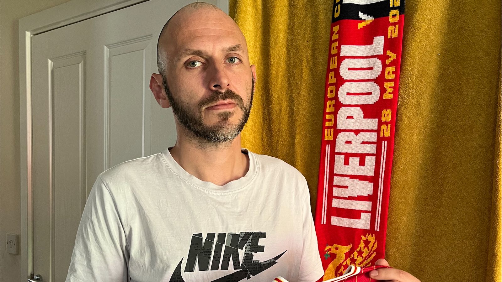 Liverpool fan says his baby was flung 15ft in his pram and his partner run over during trophy parade Liverpool fan says his baby was flung 15ft in his pram and his partner run over during trophy parade