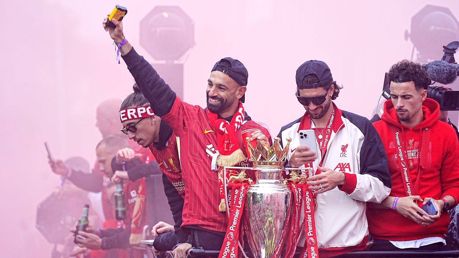 Liverpool, Crystal Palace and Arsenal events take place to celebrate major trophy victories