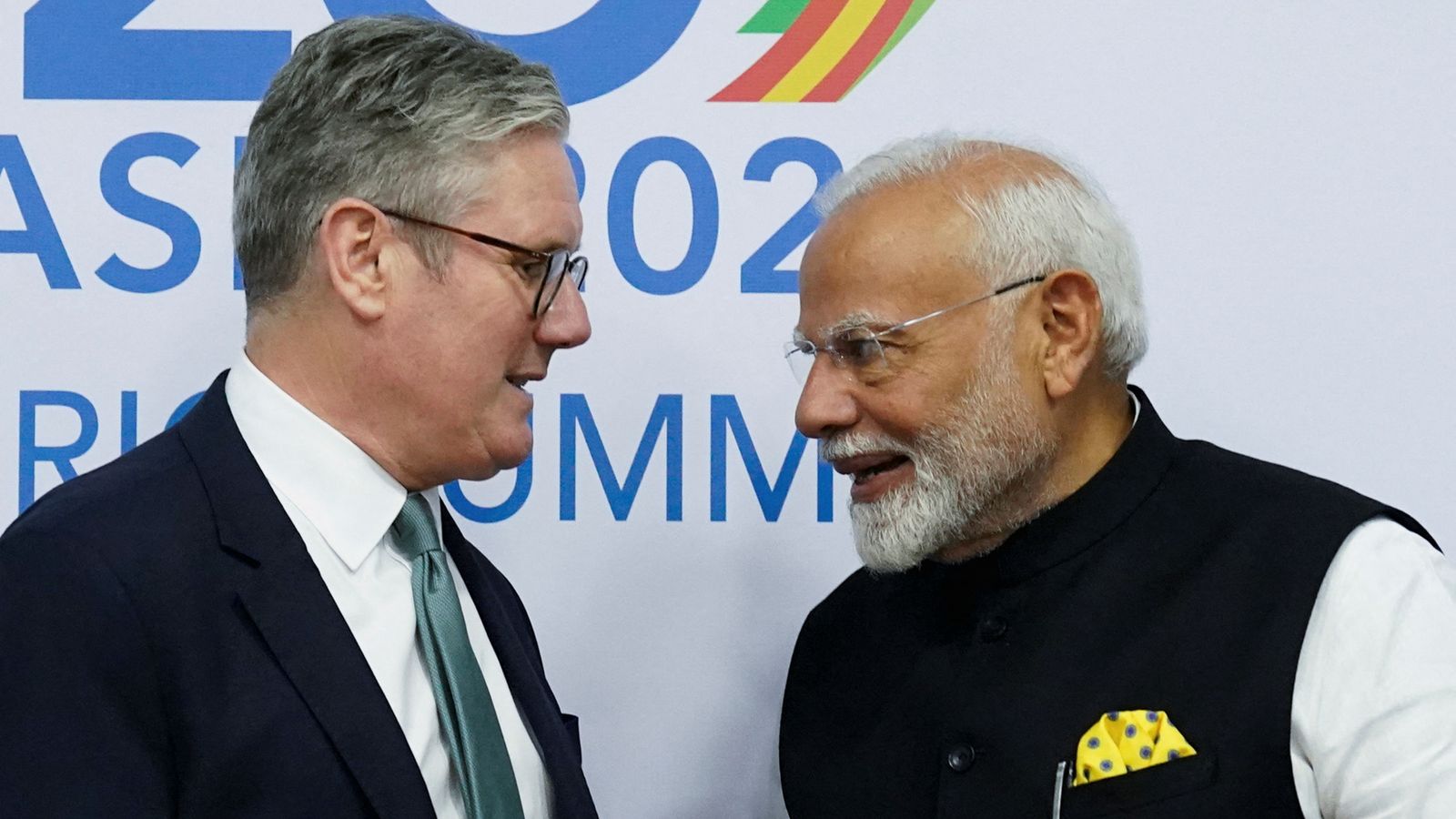 Reduced tariffs on whisky and gin as UK and India strike 'historic' trade deal