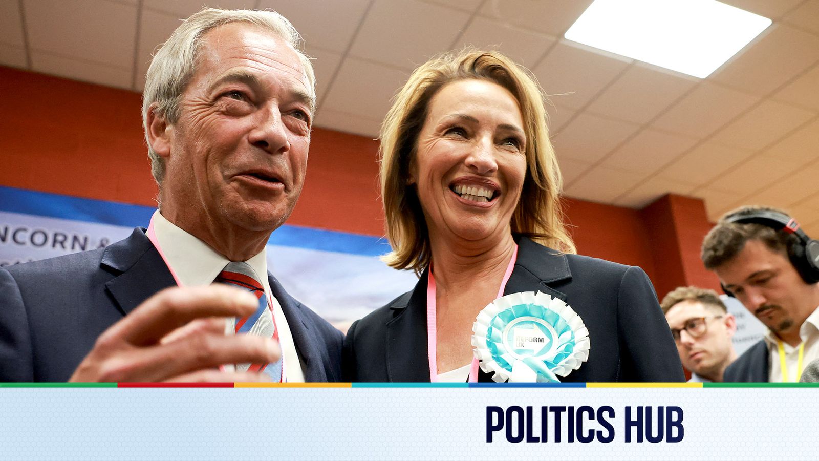 Politics latest: New Reform MP to join Commons as Westminster returns after election shock