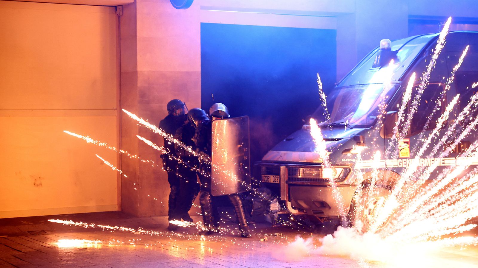Clashes in Paris after PSG win Champions League for first time