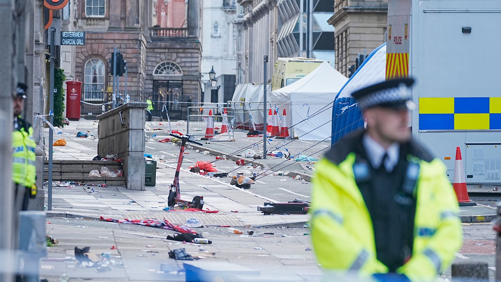 Liverpool trophy parade: Man arrested on suspicion of attempted murder and drug offences, police say