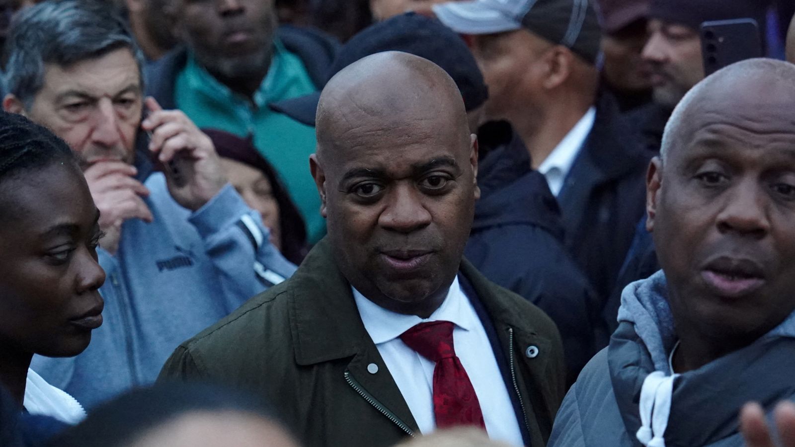 Bodycam footage shows ICE agents arrest Newark mayor Ras Baraka