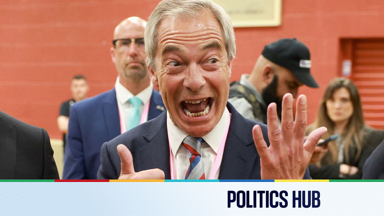 Politics latest: Farage tells new Reform council's climate and diversity staff to change jobs