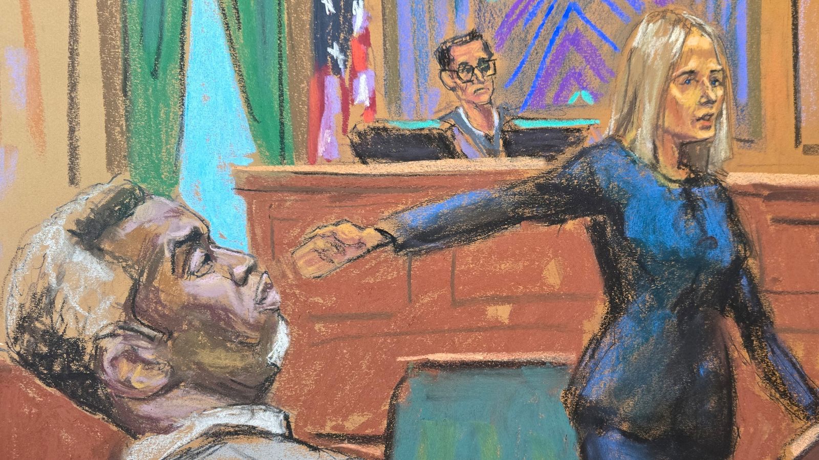 Sean ‘Diddy’ Combs trial latest footage of alleged attack on ex-girlfriend played to jurors