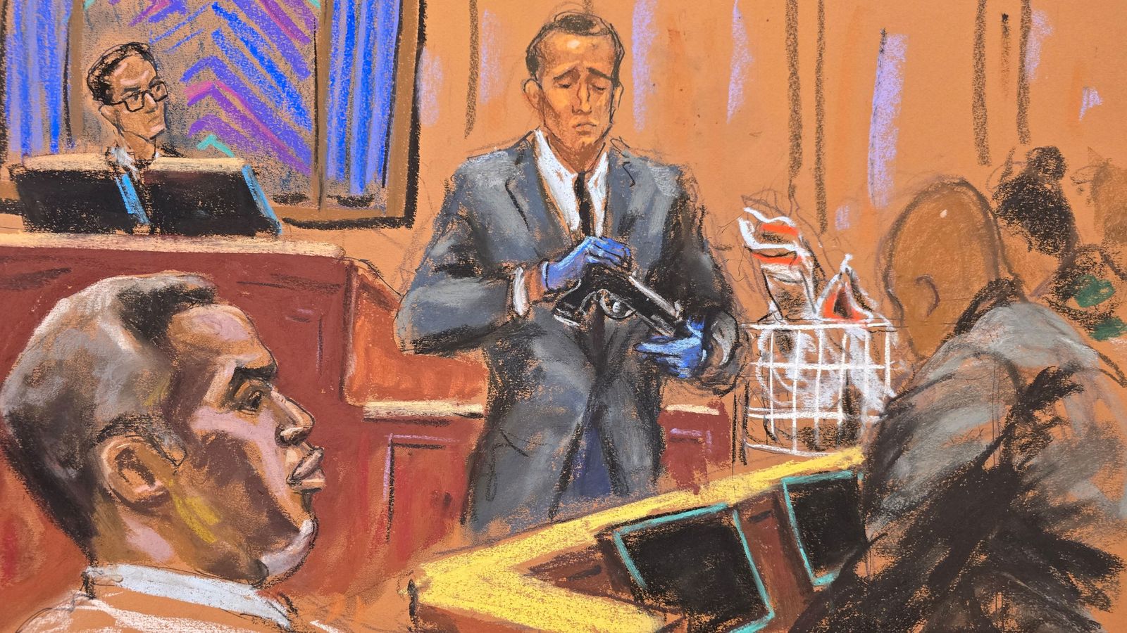 Hotel rooms cleaned to ‘protect’ Diddy’s public image, court hears