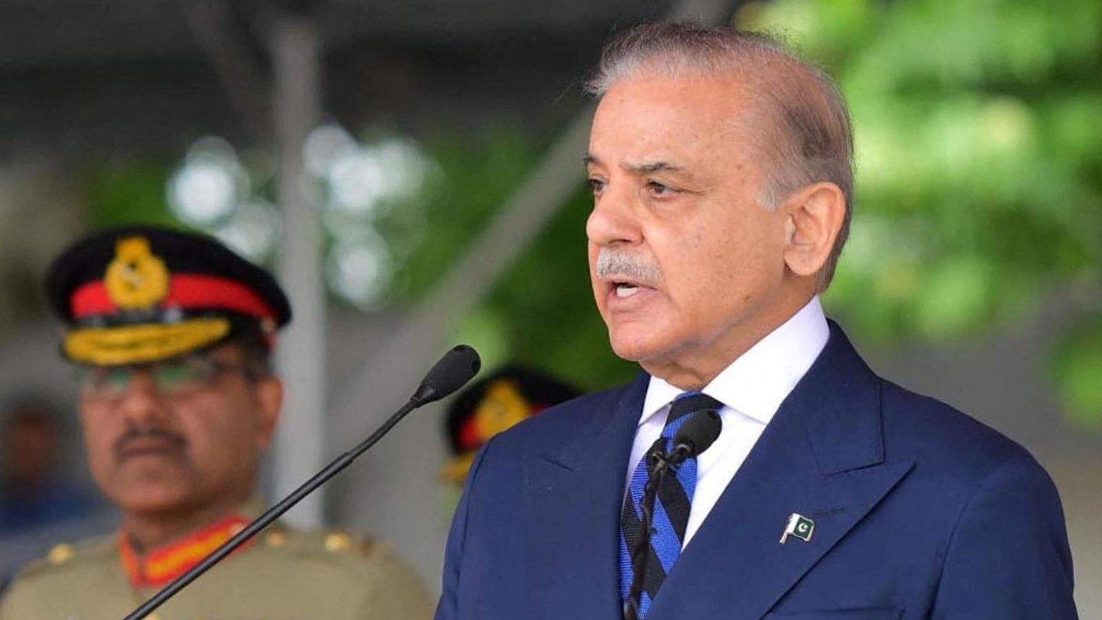 Pakistan`s PM Shehbaz Sharif blames India after school bus attack leaves five dead