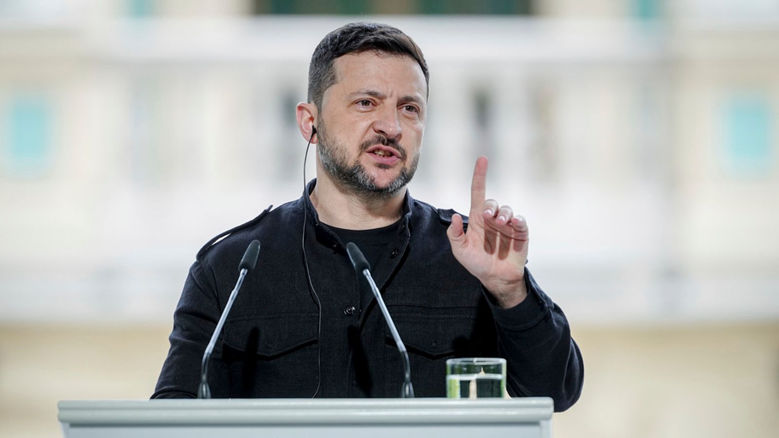 Ukraine war latest: Ukraine launches wave of drones at Moscow; Zelenskyy in Berlin after long-range missile pivot