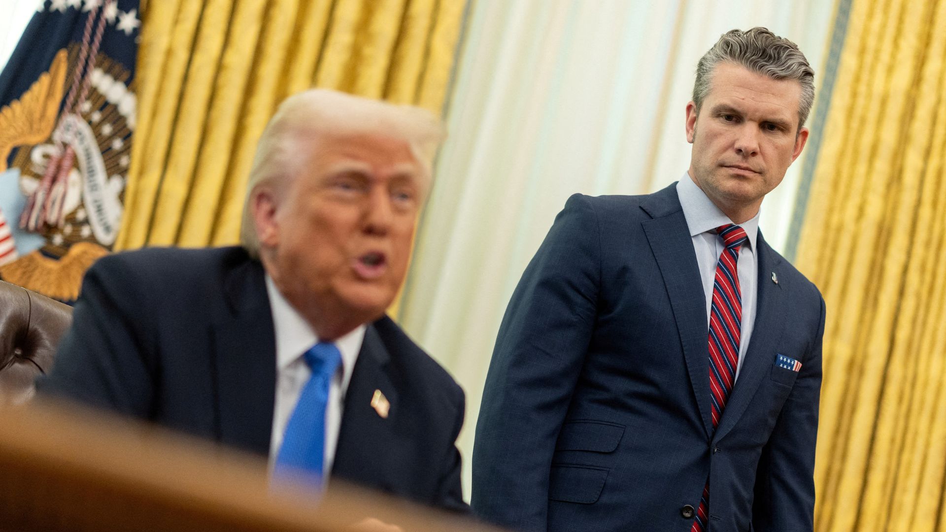 Hegseth order to cancel weapons to Ukraine caught White House off guard, says report