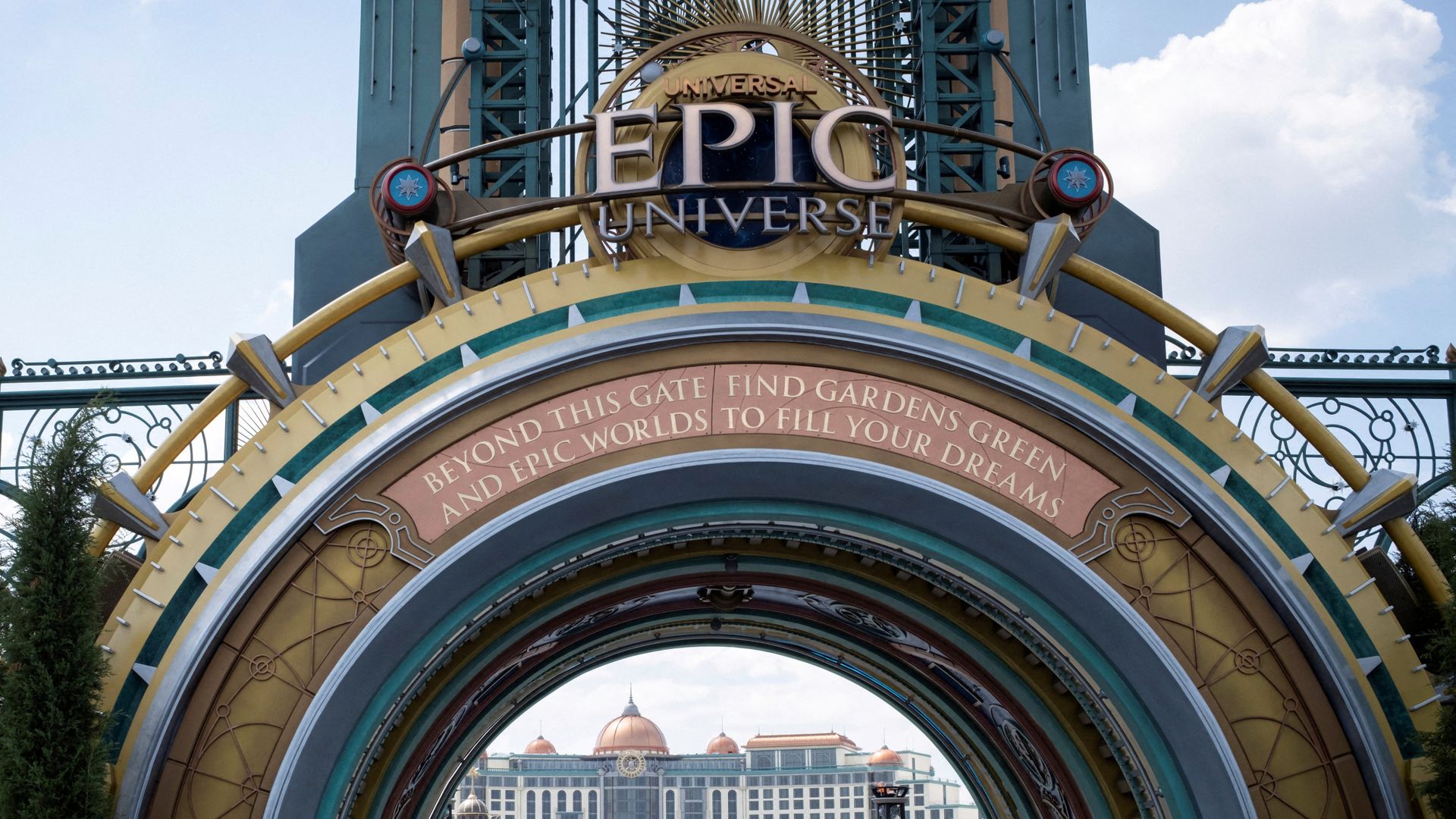New $7bn theme park to rival Disney World opens in Florida