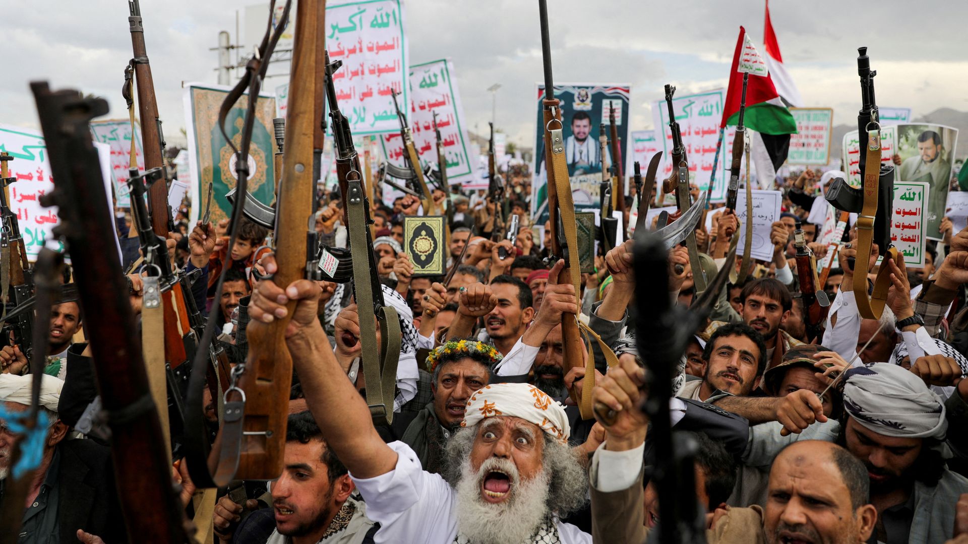 At least 15 injured in strike on Yemeni capital, according to Houthis