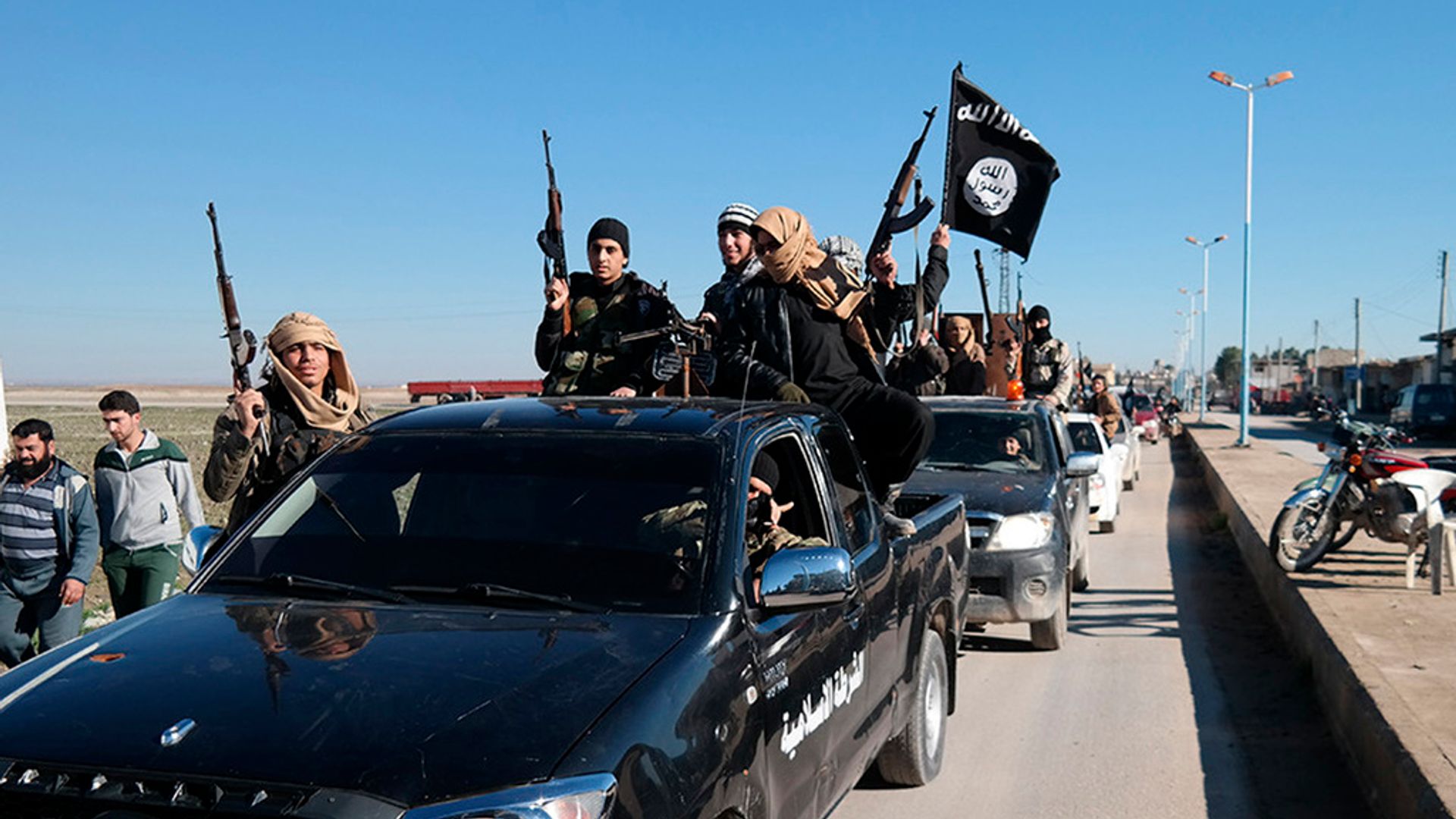 Islamic State group 'claims first attack on new Syrian government's forces'