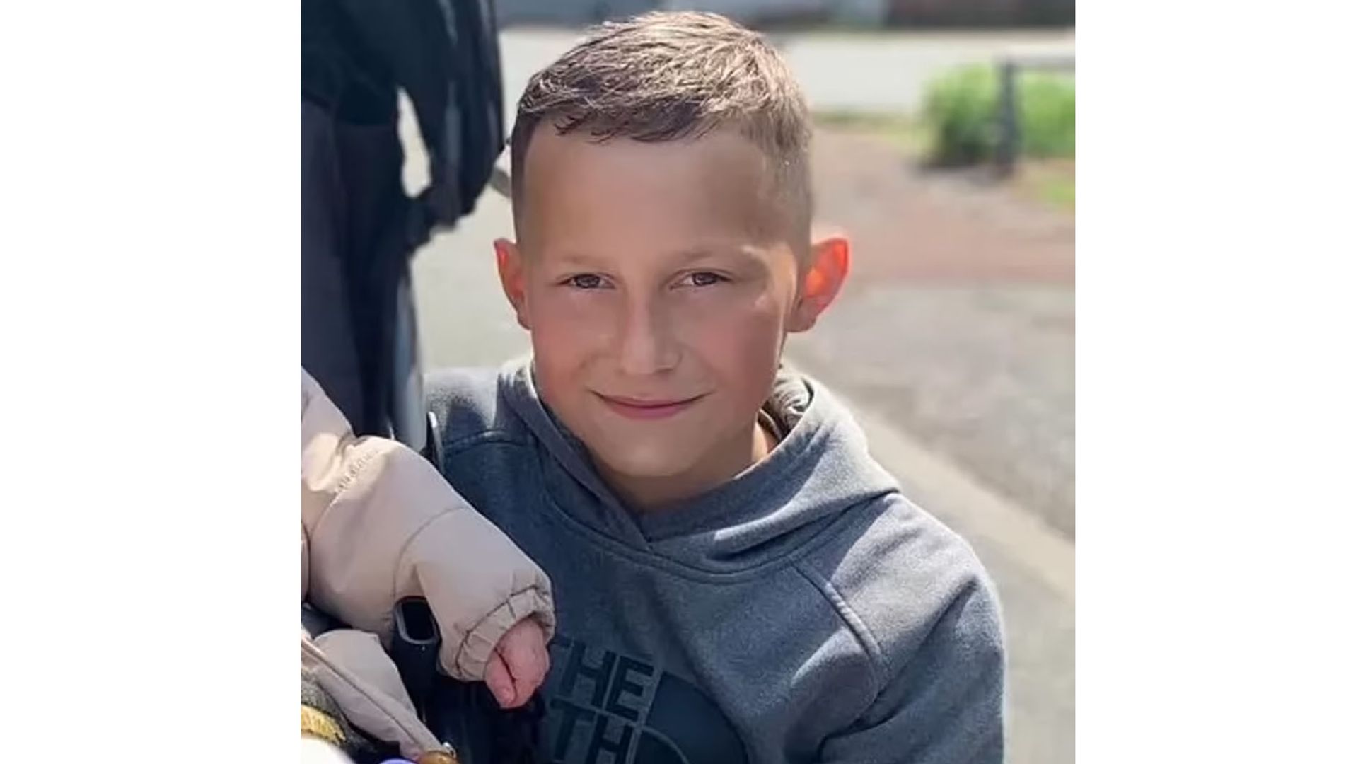 Pictured: Boy killed in industrial estate fire - 14 children arrested