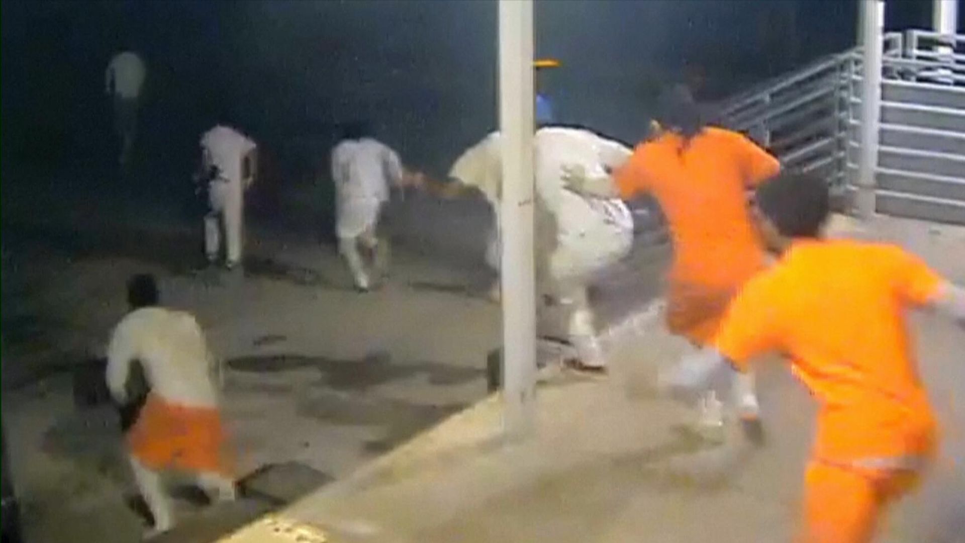 Eight men on the run after audacious 'Shawshank' escape from US jail