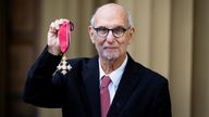 Alan Yentob was made a Commander of the Order of the British Empire (CBE) in 2024. Pic: Reuters.