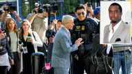 Sean "Diddy" Combs' attorney Brian Steel walks, on the first day in the trial of Sean "Diddy" Combs on sex trafficking and racketeering conspiracy charges at U.S. court in Manhattan, in New York City, U.S., May 12, 2025. REUTERS/Mike Segar..