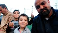 Members of the Al Najjar family