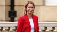 European Union High Representative for Foreign Affairs and Security Policy Kaja Kallas arrives to attend the UK-EU Summit at Lancaster House in London on May 19, 2025. HENRY NICHOLLS/Pool via REUTERS