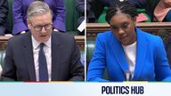 Keir Starmer and Kemi Badenoch
