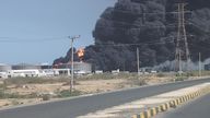 Dark clouds of smoke have been rising over Sudan's wartime capital, Port Sudan for two consecutive days.