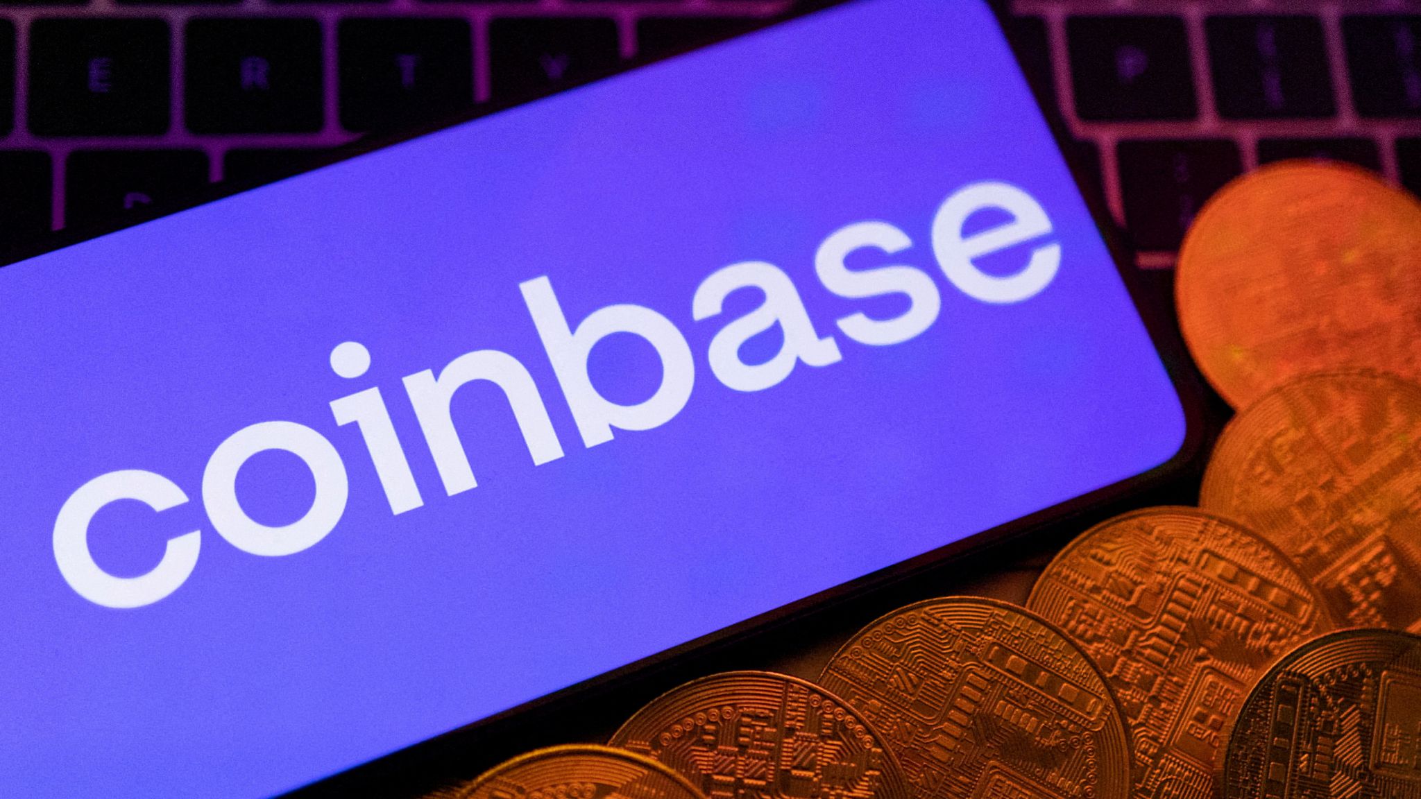 Cryptocurrency platform Coinbase warns of up to $400m hit from cyber attack  | Money News | Sky News