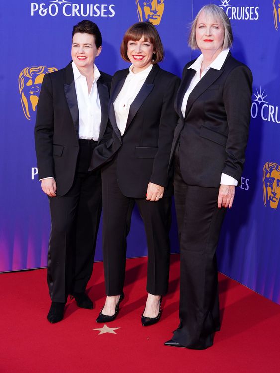 (Left to right) Ruth Davidson, Beth Rigby and Harriet Harman attending the 2025 BAFTA Television Awards with P&O Cruises at Southbank Centre's Royal Festival Hall, London. Picture date: Sunday May 11, 2025.