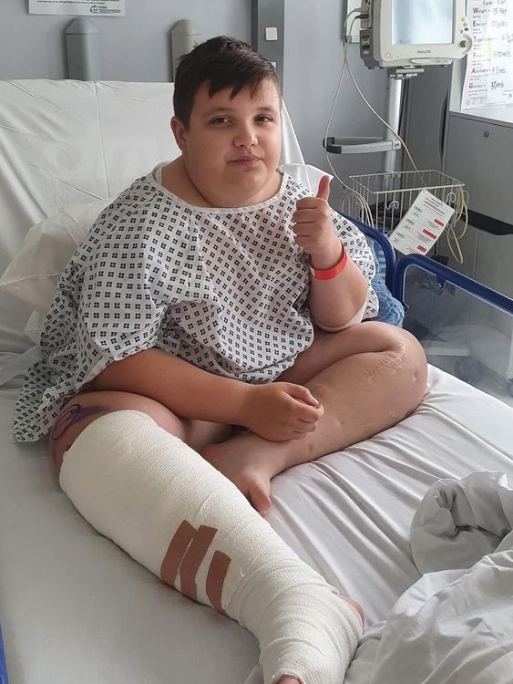 Finias Sandu in hospital