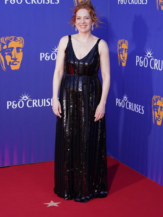 Katherine Parkinson attending the 2025 BAFTA Television Awards with P&O Cruises at Southbank Centre's Royal Festival Hall, London. Picture date: Sunday May 11, 2025. PA Photo. See PA story SHOWBIZ Bafta. Photo credit should read: Ian West/PA Wire