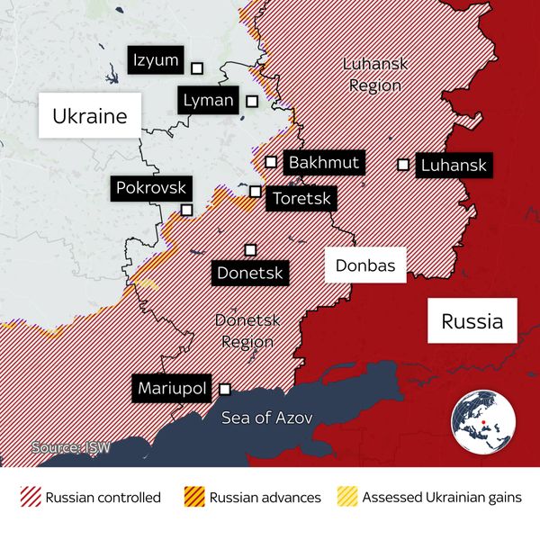 Ukrayna'nın Donetsk bölgesi 