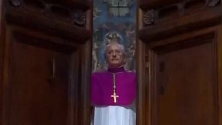 Papal conclave begins.