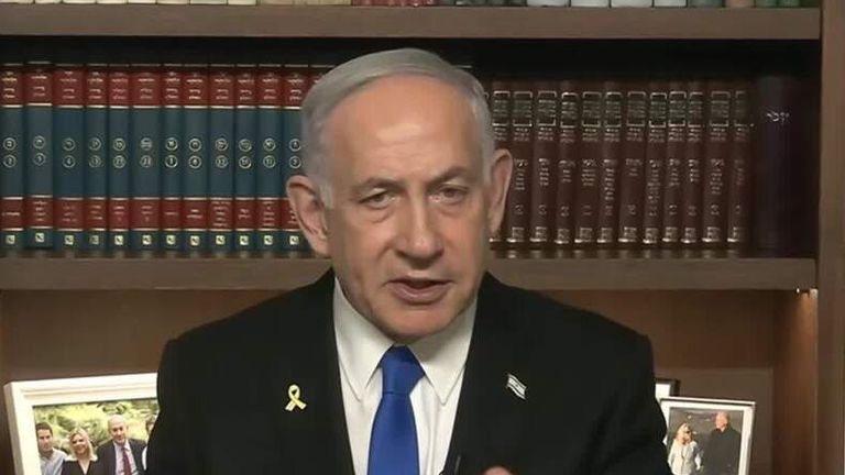 Netanyahu statement.