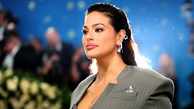 Model Ashley Graham. Pic: Reuters