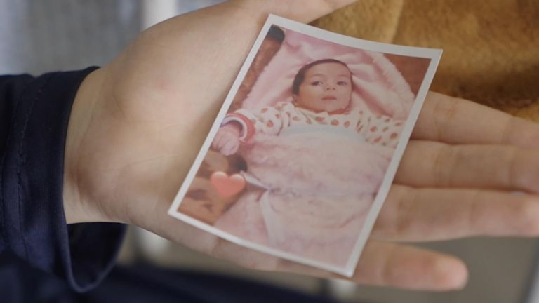 This is what Aya looked like shortly after she was born
