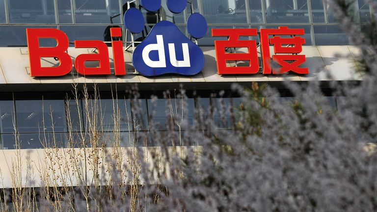 Siège du Baidu à Pékin. Photo de fichier: Reuters
