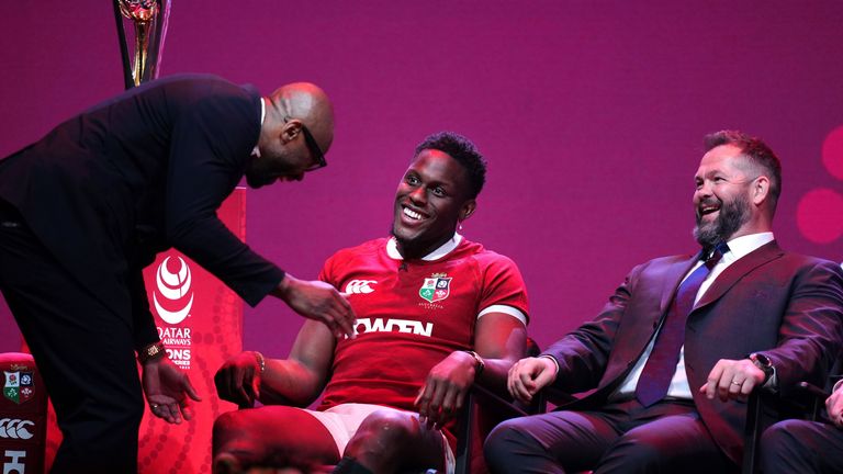 Maro Itoje has been named captain of the British and Irish Lions. Pic: PA