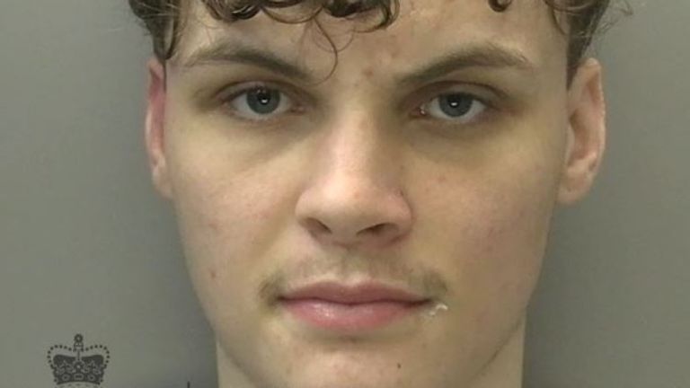 Corey Gauci, 19, has been jailed for the murder of father-of-seven Colin Richards, 48. Pic: South Wales Police