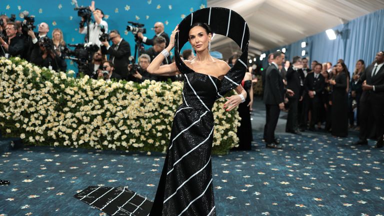 Hollywood actress Demi Moore. Pic: Reuters