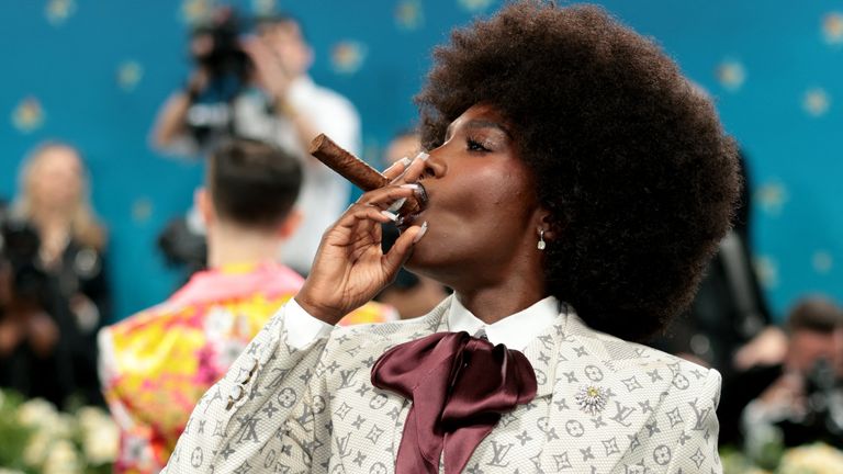 American rapper, singer and songwriter Doechii. Pic: Reuters