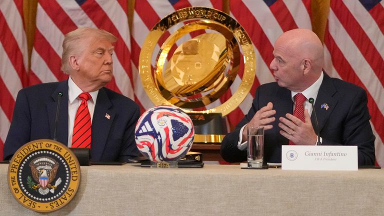 Donald Trump e High Gianni Imagem: AP AP