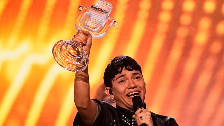 Austria wins Eurovision – as paint thrown during Israel’s performance