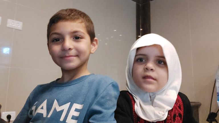 Members of the Al Najjar family