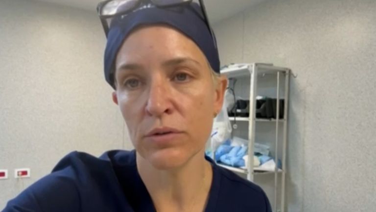 British surgeon records video diaries in Nasser Hospital, Gaza